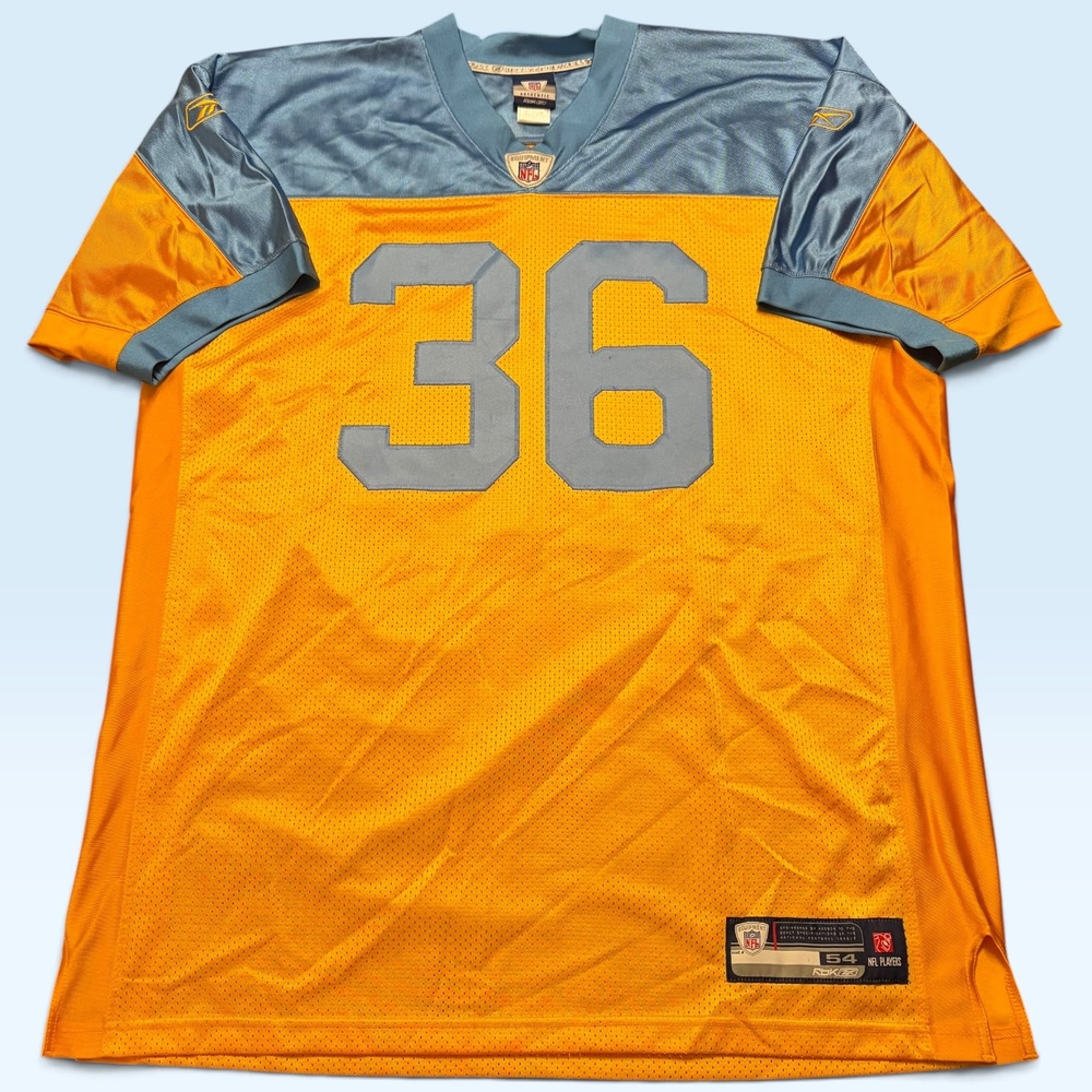 Philadelphia Eagles Authentic Jersey Mens 54 Yellow Brian Westbrook Reebok